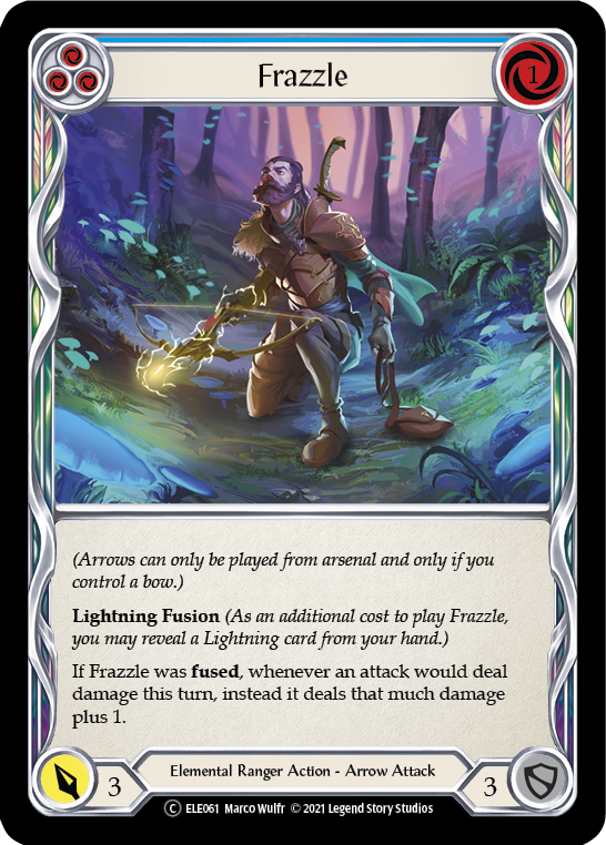 Frazzle (Blue) [U-ELE061] (Tales of Aria Unlimited) Unlimited Normal
