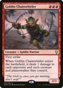 Goblin Chainwhirler (Promo Pack) [Dominaria Promo Pack]