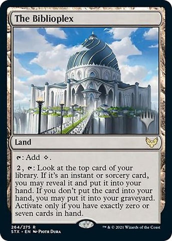 The Biblioplex (Promo Pack) [Strixhaven: School of Mages Promo Pack]