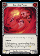 Emerging Power (Blue) [U-WTR071] (Welcome to Rathe Unlimited) Unlimited Rainbow Foil