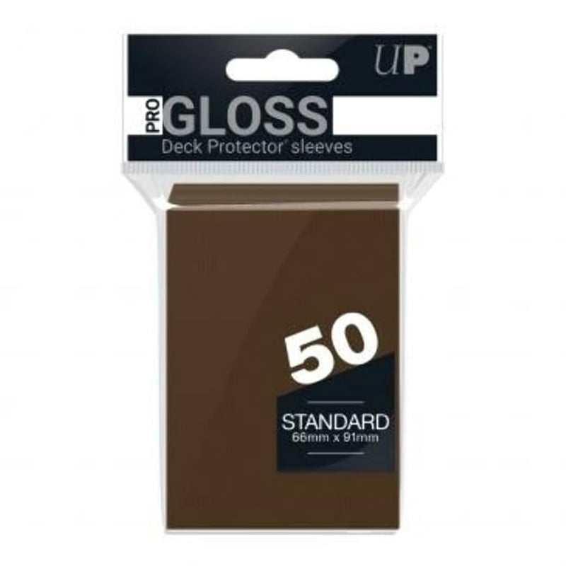 Ultra PRO: Standard 50ct Sleeves - PRO-Gloss (Brown)