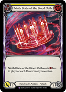 Ninth Blade of the Blood Oath [U-ARC082] (Arcane Rising Unlimited) Unlimited Rainbow Foil