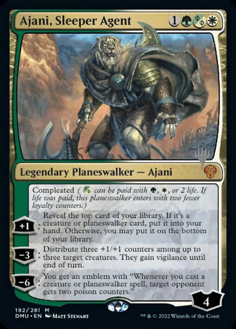 Ajani, Sleeper Agent (Promo Pack) [Dominaria United Promo Pack]