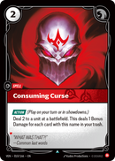front of card Consuming Curse [Vendetta] 010/166