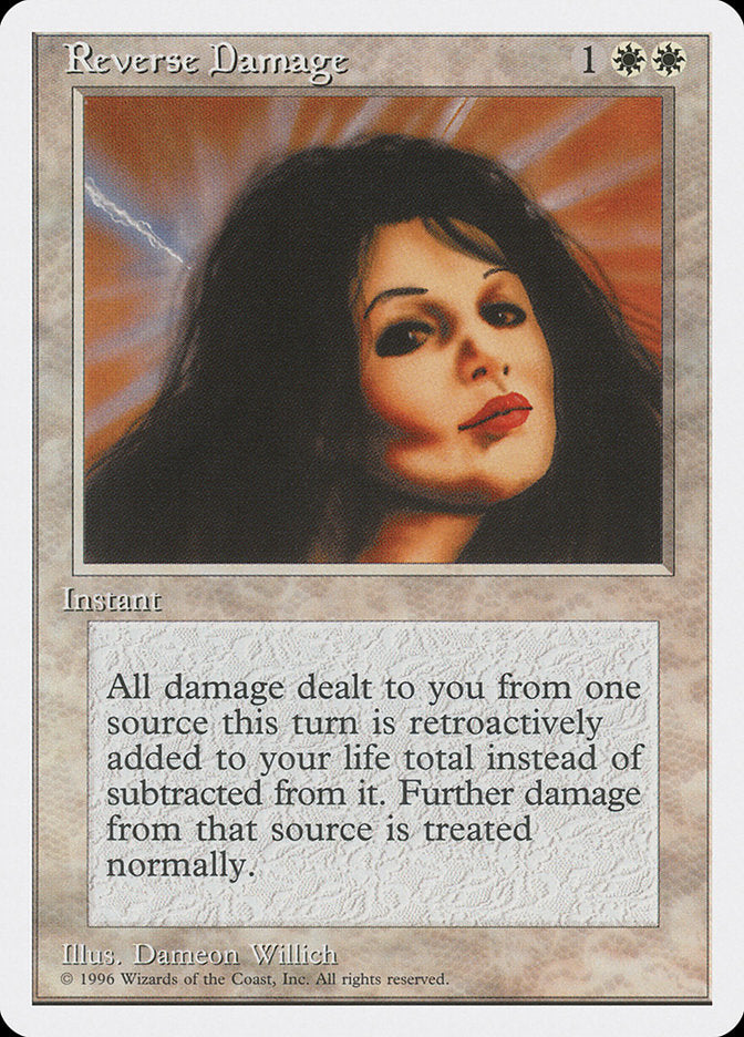Reverse Damage (4th Ed 1996 Dated) [Introductory Two-Player Set]