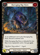Barraging Big Horn (Red) [CRU010] (Crucible of War) 1st Edition Normal