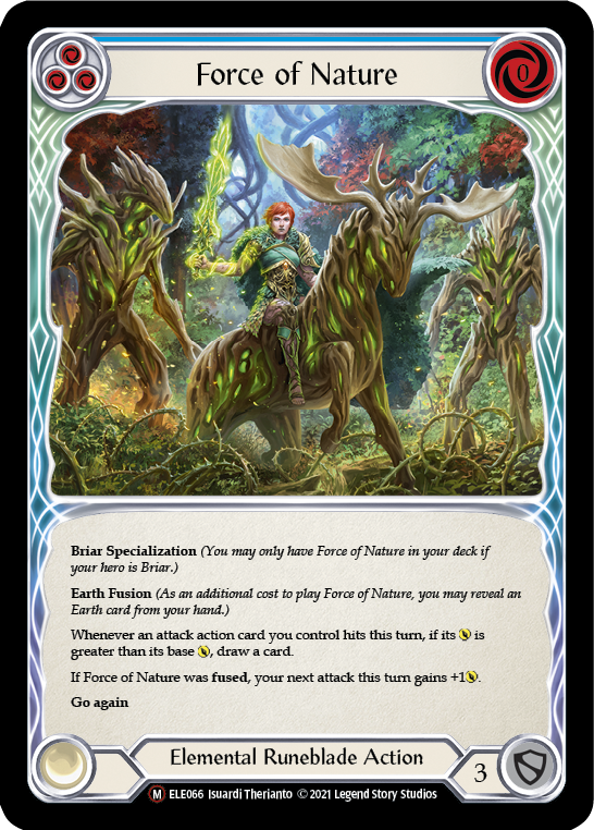 Force of Nature [U-ELE066] (Tales of Aria Unlimited) Unlimited Normal
