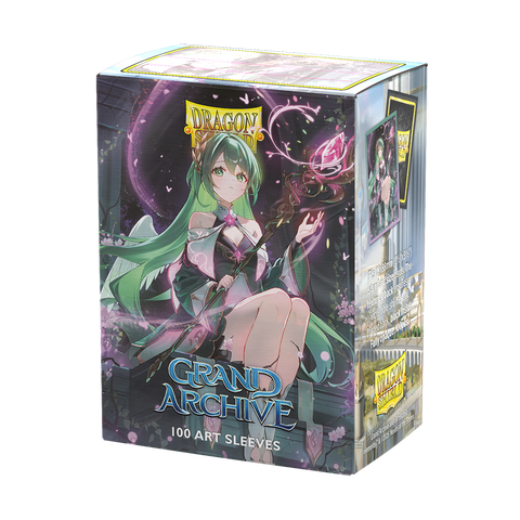 Dragon Shield: Standard 100ct Sleeves - Grand Archive (Ariel, Archangel of Natura)
