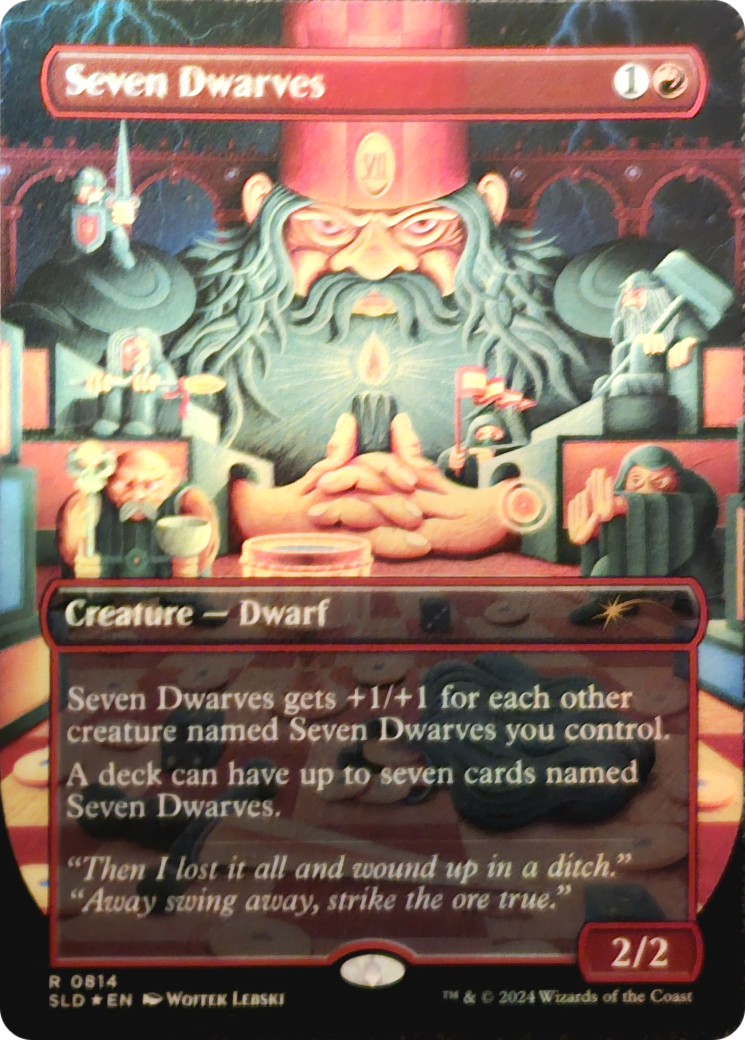 Seven Dwarves (0814) (Rainbow Foil) [Secret Lair Drop Series]