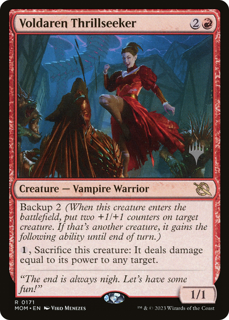 Voldaren Thrillseeker (Promo Pack) [March of the Machine Promo Pack]