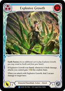 Explosive Growth (Blue) [ELE069] (Tales of Aria) 1st Edition Rainbow Foil
