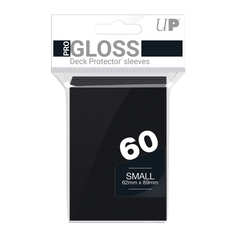 Ultra PRO: Small 60ct Sleeves - PRO-Gloss (Black)