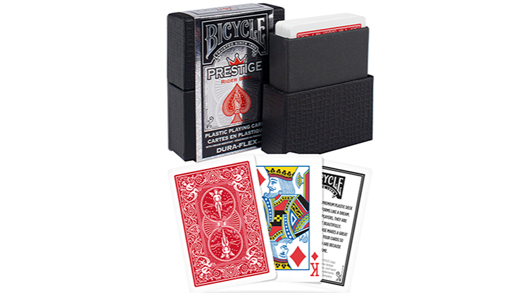 Bicycle - Prestige Cards (Plastic Playing Cards) Red