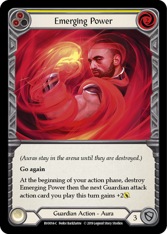 Emerging Power (Yellow) [BVO014-C] (Bravo Hero Deck) 1st Edition Normal