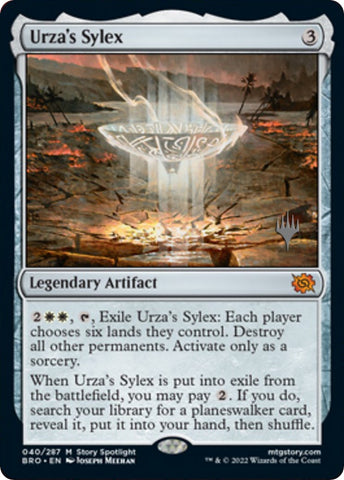 Urza's Sylex (Promo Pack) [The Brothers' War Promo Pack]