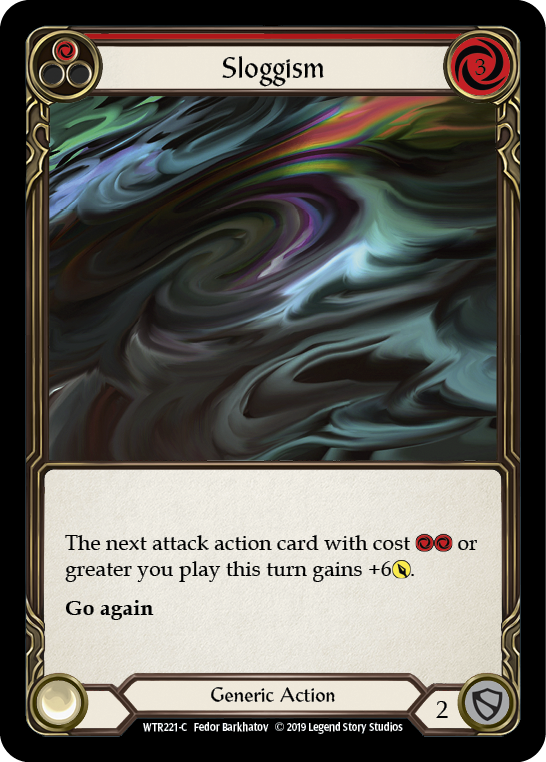 Sloggism (Red) [WTR221-C] (Welcome to Rathe) Alpha Print Rainbow Foil