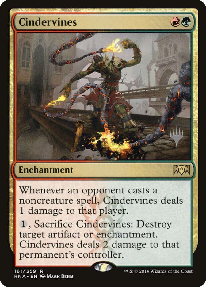 Cindervines (Promo Pack) [Ravnica Allegiance Promo Pack]