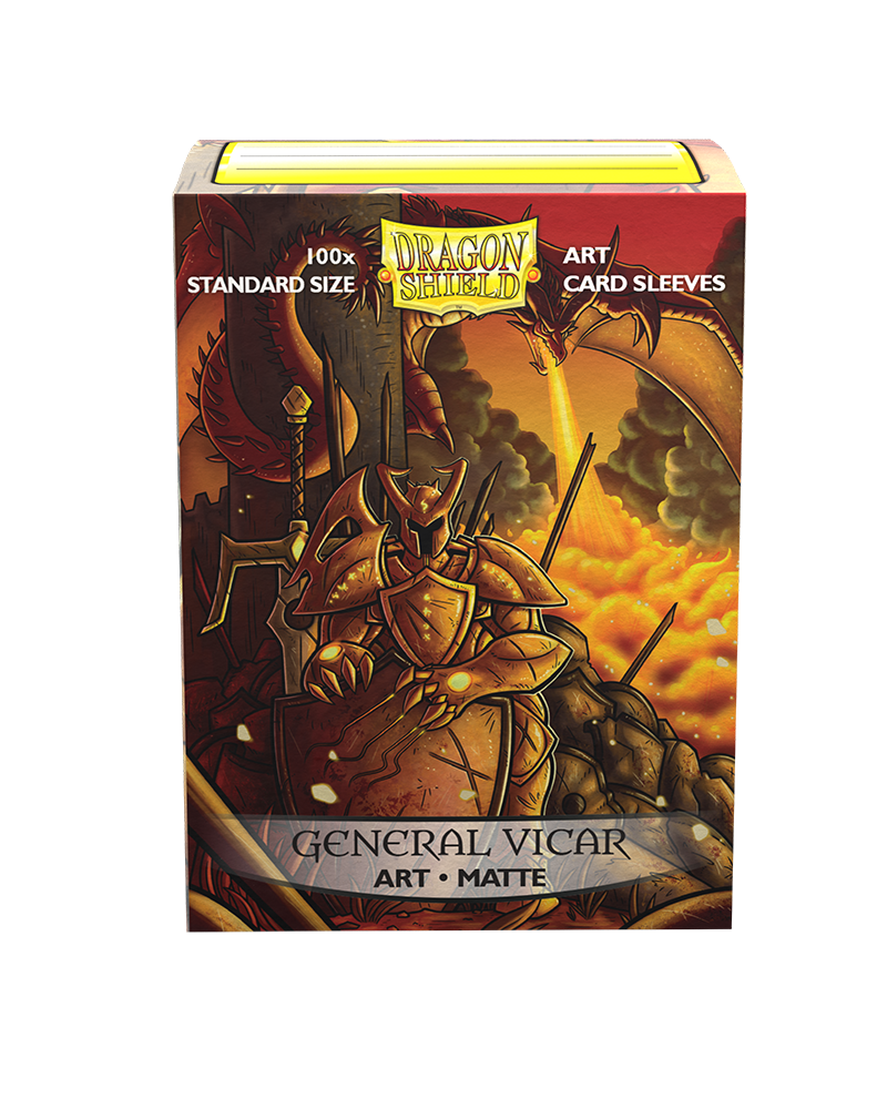 Dragon Shield: Standard 100ct Art Sleeves - General Vicar