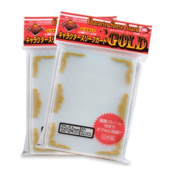 KMC Character Guard - Gold Scroll 60 Pack