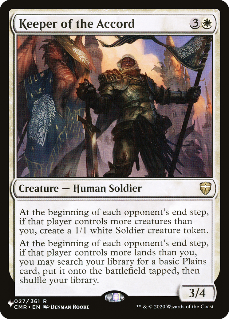 Keeper of the Accord (List) [Secret Lair: Angels]