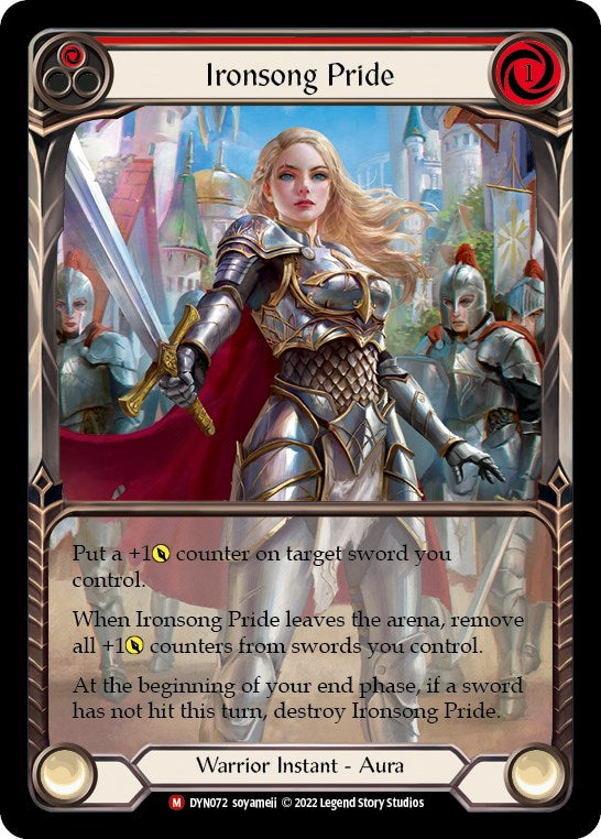 Ironsong Pride (Extended Art) [DYN072] (Dynasty) Rainbow Foil