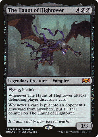 The Haunt of Hightower (Buy-A-Box) [Ravnica Allegiance Promos]