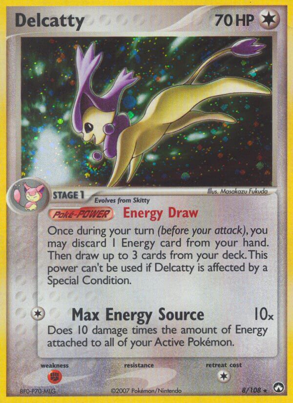 Delcatty (8/108) (EX: Power Keepers) [Theme Deck Exclusive]