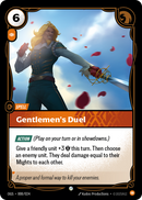 front of card Gentlemen's Duel [Origins: Proving Grounds]