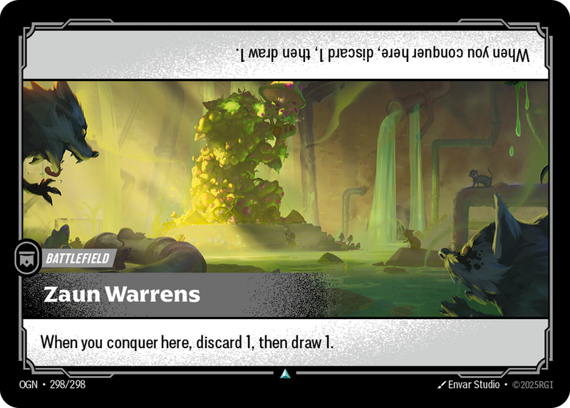 front of card Zaun Warrens [Origins]