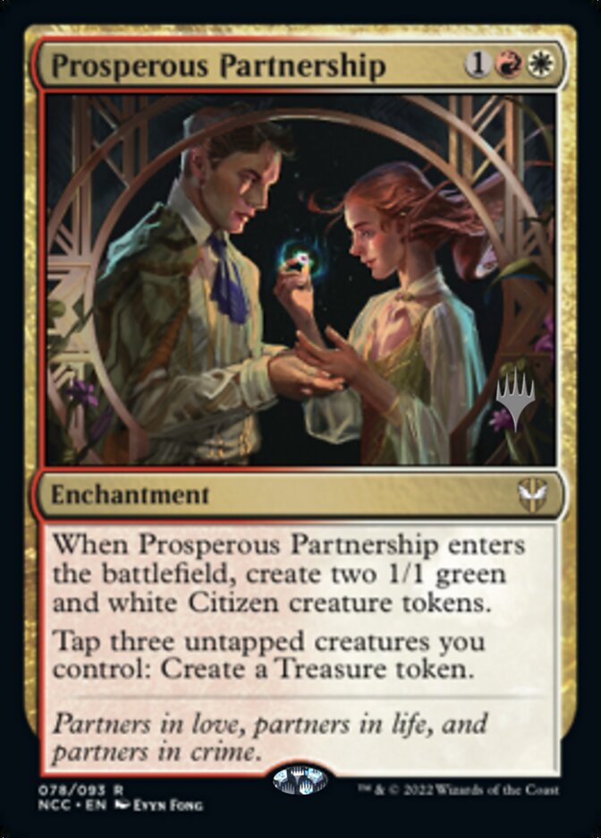 Prosperous Partnership (Promo Pack) [Streets of New Capenna Commander Promo Pack]