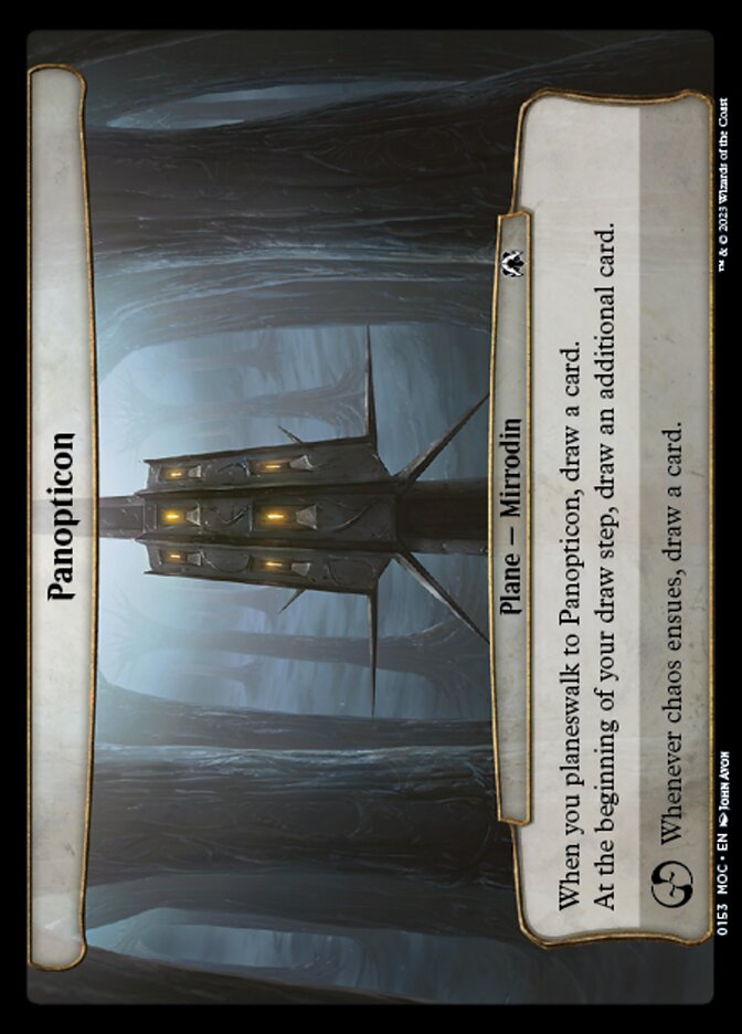 (Oversized Plane) Panopticon [March of the Machine Commander Planes]