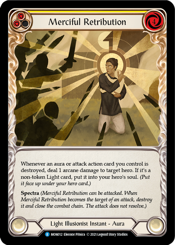 Merciful Retribution [MON012-RF] (Monarch) 1st Edition Rainbow Foil