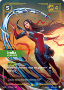 front of card Irelia, Fervent (Overnumbered) [Vendetta] 174/166