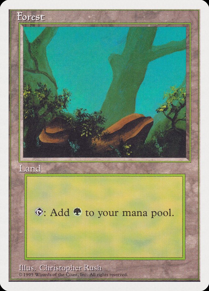 Forest (Two Boulders) (1995 Reprint) [Rivals Quick Start Set]