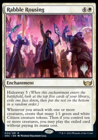 Rabble Rousing (Promo Pack) [Streets of New Capenna Promo Pack]
