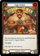 High Striker (Blue) [EVR166] (Everfest) 1st Edition Rainbow Foil