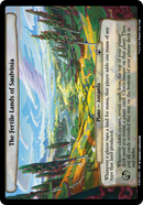 (Oversized Plane) The Fertile Lands of Saulvinia [March of the Machine Commander Planes]
