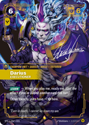 front of card Darius, Executioner (Overnumbered) (Signature) [Spiritforged] 236*/221