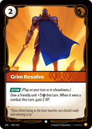front of card Grim Resolve [Unleashed] 095/219