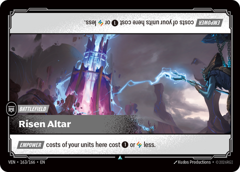 front of card Risen Altar [Vendetta] 163/166