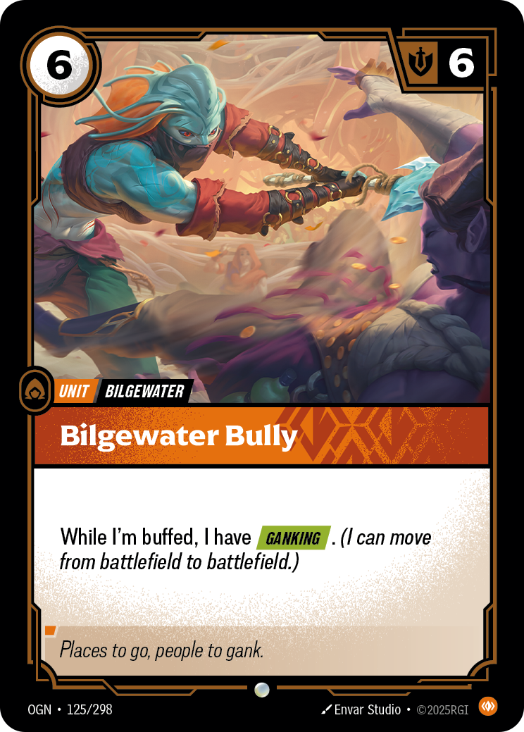 front of card Bilgewater Bully [Origins]