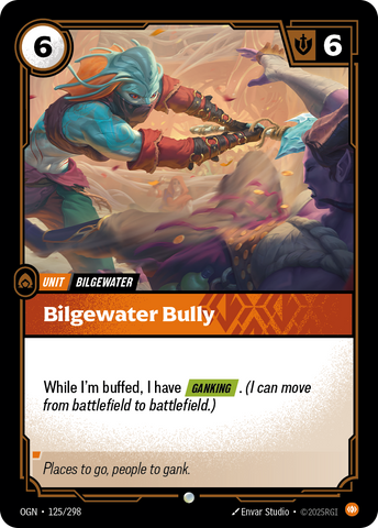 front of card Bilgewater Bully [Origins] #125
