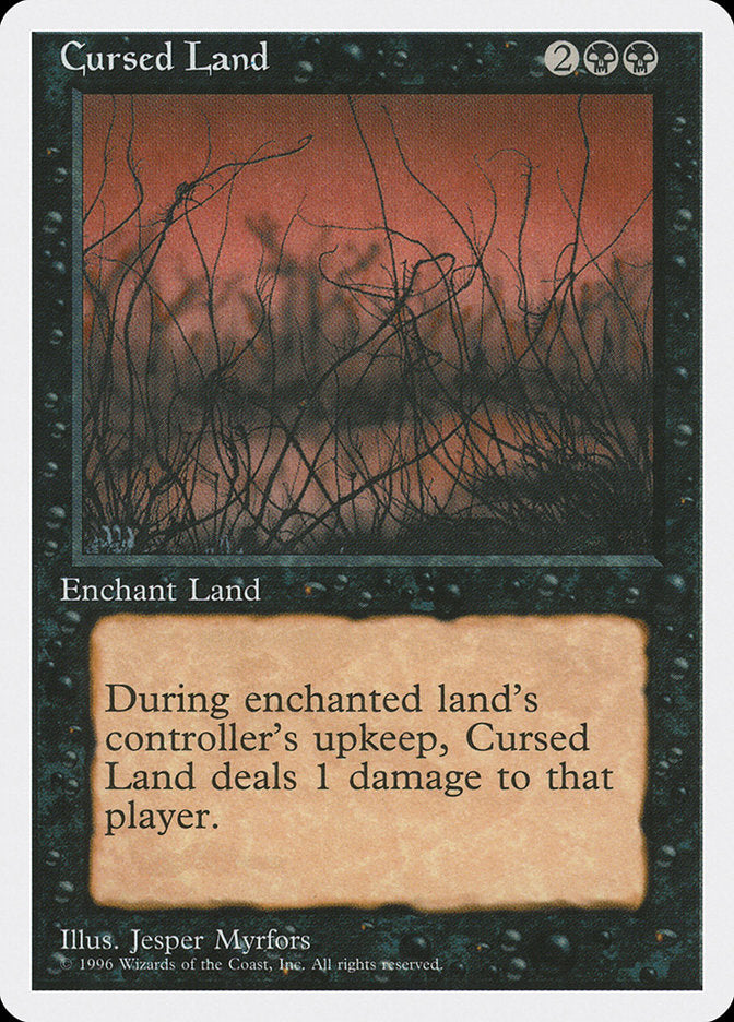 Cursed Land (4th Ed 1996 Dated) [Introductory Two-Player Set]