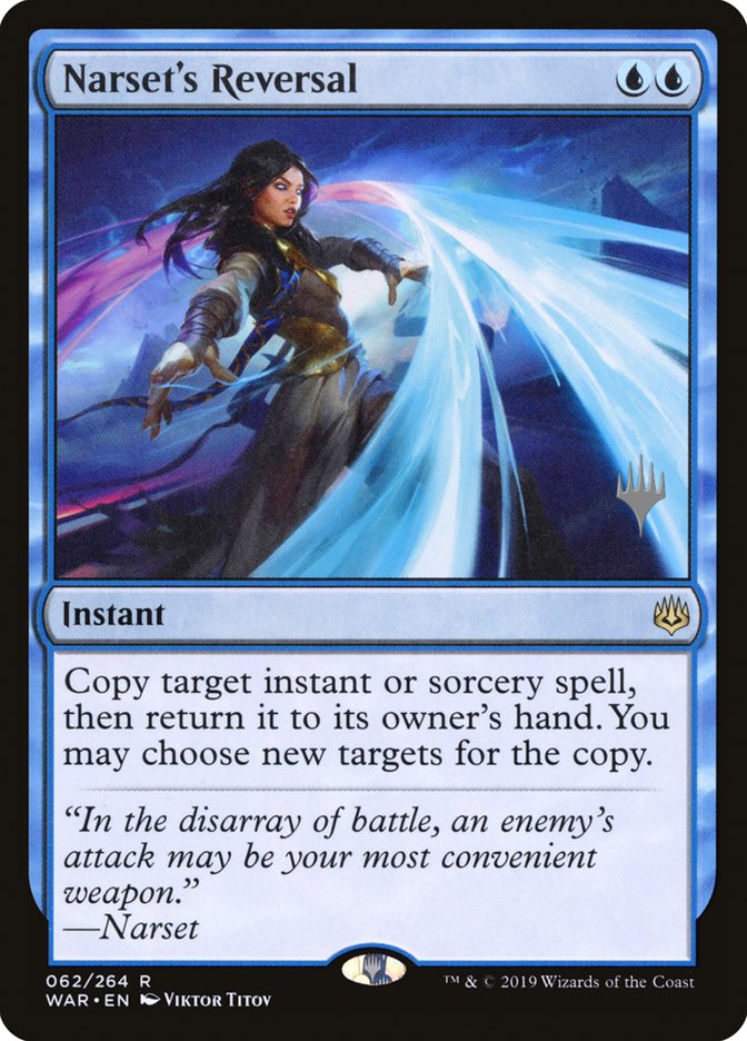 Narset's Reversal (Promo Pack) [War of the Spark Promo Pack]