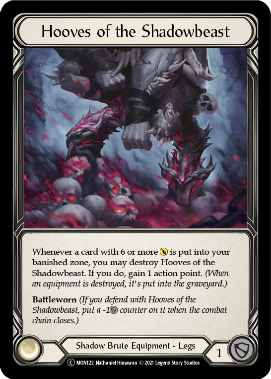 Hooves of the Shadowbeast [U-MON122] (Monarch Unlimited) Unlimited Normal