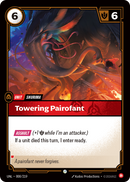 front of card Towering Pairofant [Unleashed] 008/219