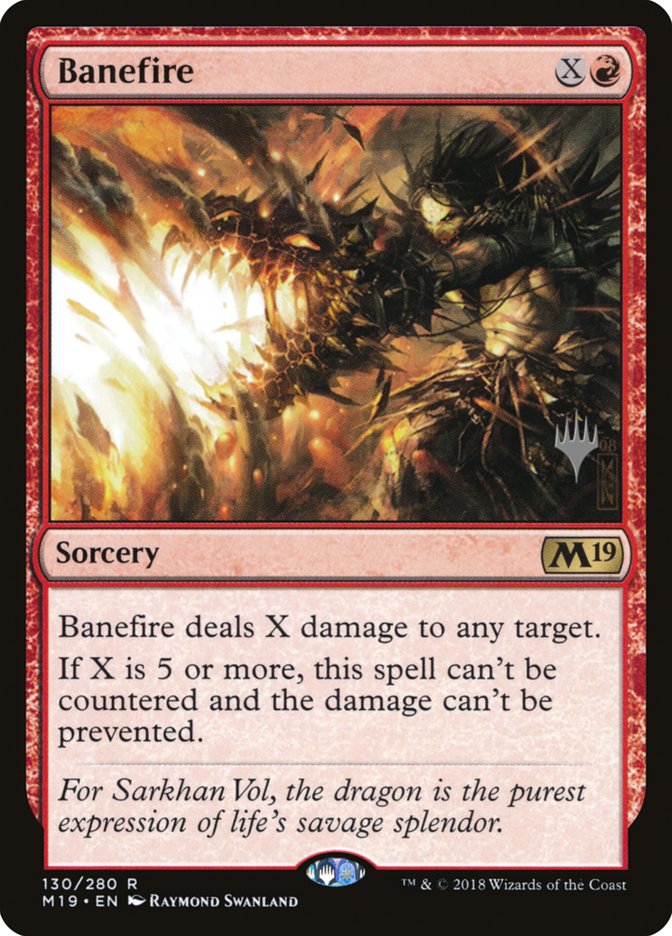 Banefire (Promo Pack) [Core Set 2019 Promo Pack]