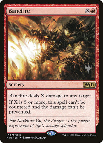 Banefire (Promo Pack) [Core Set 2019 Promo Pack]