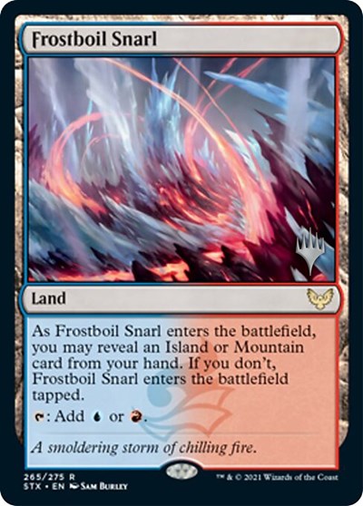 Frostboil Snarl (Promo Pack) [Strixhaven: School of Mages Promo Pack]