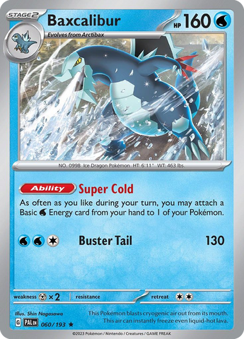 Baxcalibur (060/193) (Scarlet & Violet: Paldea Evolved) [Theme Deck Exclusive]